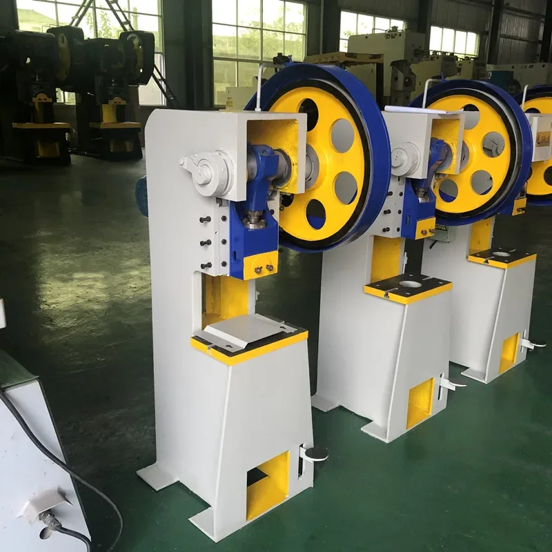 Small Automatic Mechanical Punching Machine, 10 Ton Metal Sheet Power Punch Press for Shutters Hole