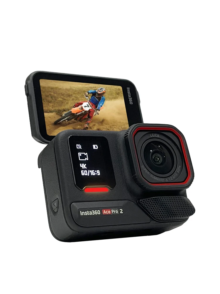 【Stock UE】 Insta360 Ace Pro 2 8K Cámara de Doble Acción con Doble Chip y 1 Sensor/pulgada AcePro 2 Nuevo 5