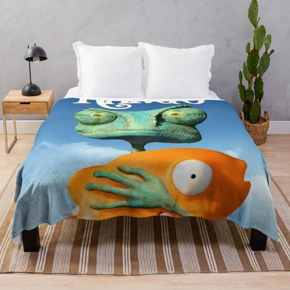 

Fun Rango Throw Blanket Personalized Gift Bed Fashionable Luxury St Blankets Polar cosplay anime Thin Sofa Quilt Blankets