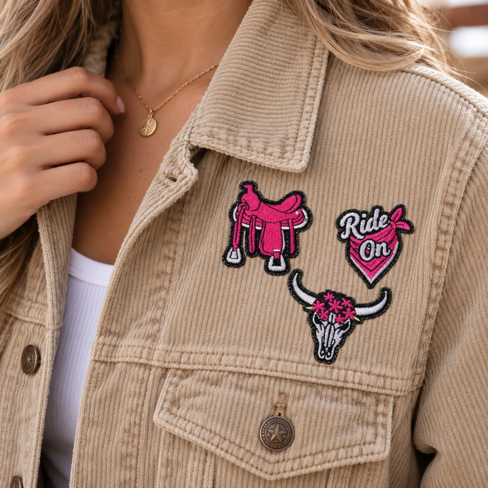 Leopard Iron On Patches 29Pcs Cheetah Star Cowgirl Saddle Longhorn Embroidered Applique for Clothing Jeans Jacket Bag Glam Gift