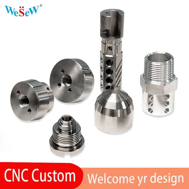 

Пользовательские 5-осевые прецизионные алюминиевые нержавеющие стальные фрезерные токарные детали с ЧПУ Обработка с ЧПУ