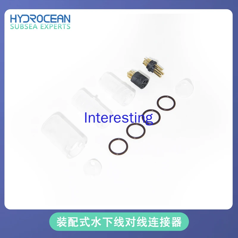 Waterproof Male and Female Butt Plugs Watertight Connector Electrical Connector Underwater Plug Wire-to-wire Plug