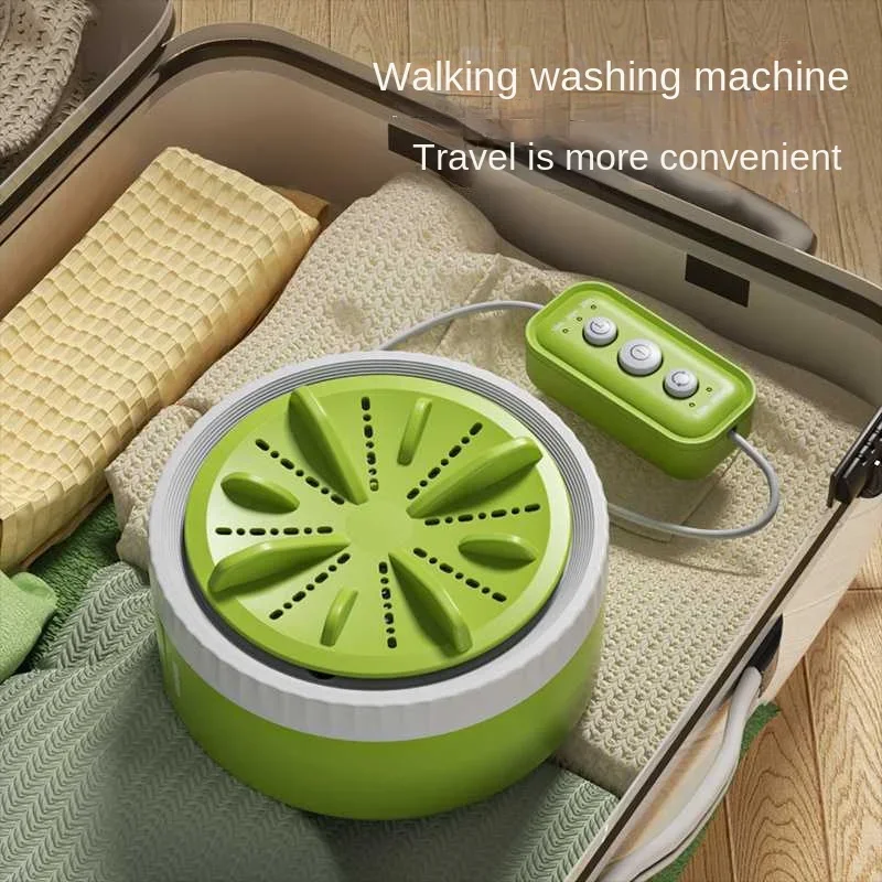 

Мини-стиральная машина, 3-ступенчатая портативная вращающаяся турбинная стиральная машина, нижнее белье, носки, стиральная машина для детской одежды