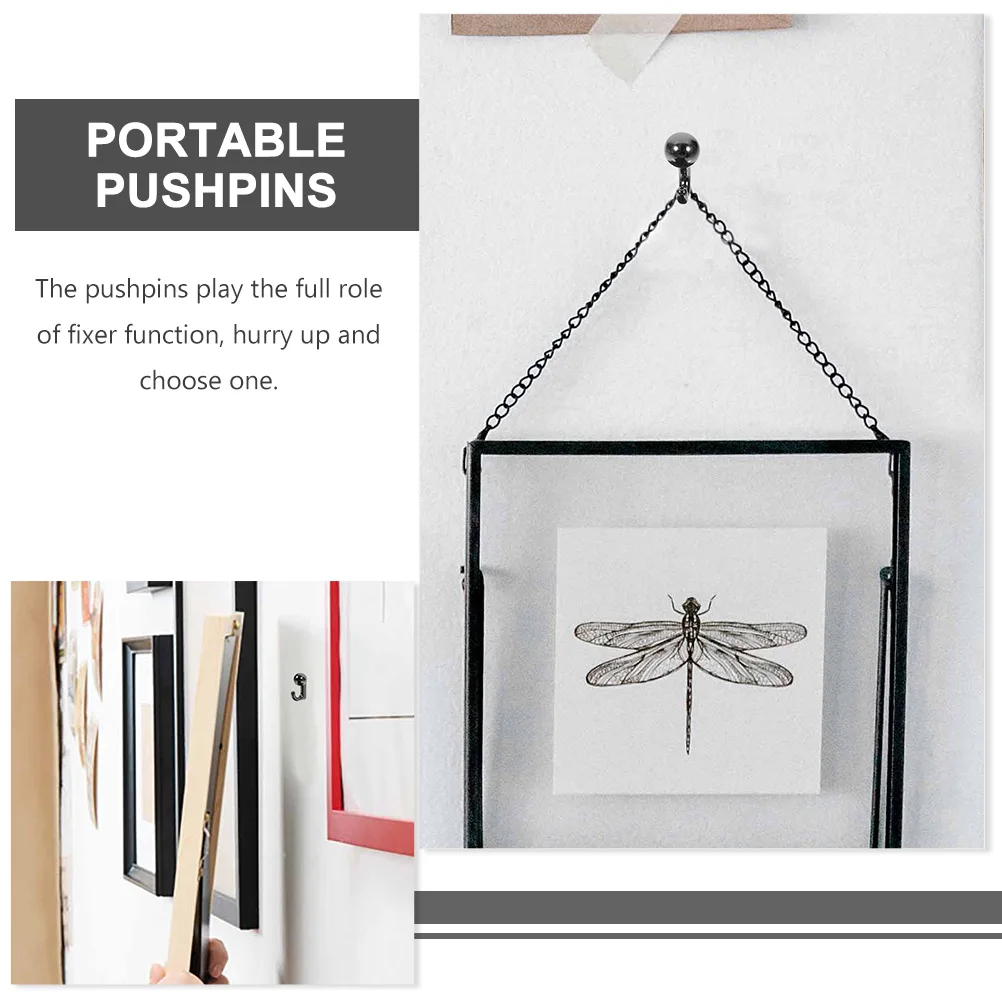 50 قطعة دبابيس ضغط الزخرفية مشرق الملونة الإبهام المسامير لمكتب المنزل المدرسة استخدام رائعة الحرفية قابلة لإعادة الاستخدام المثبت دبوس صغير