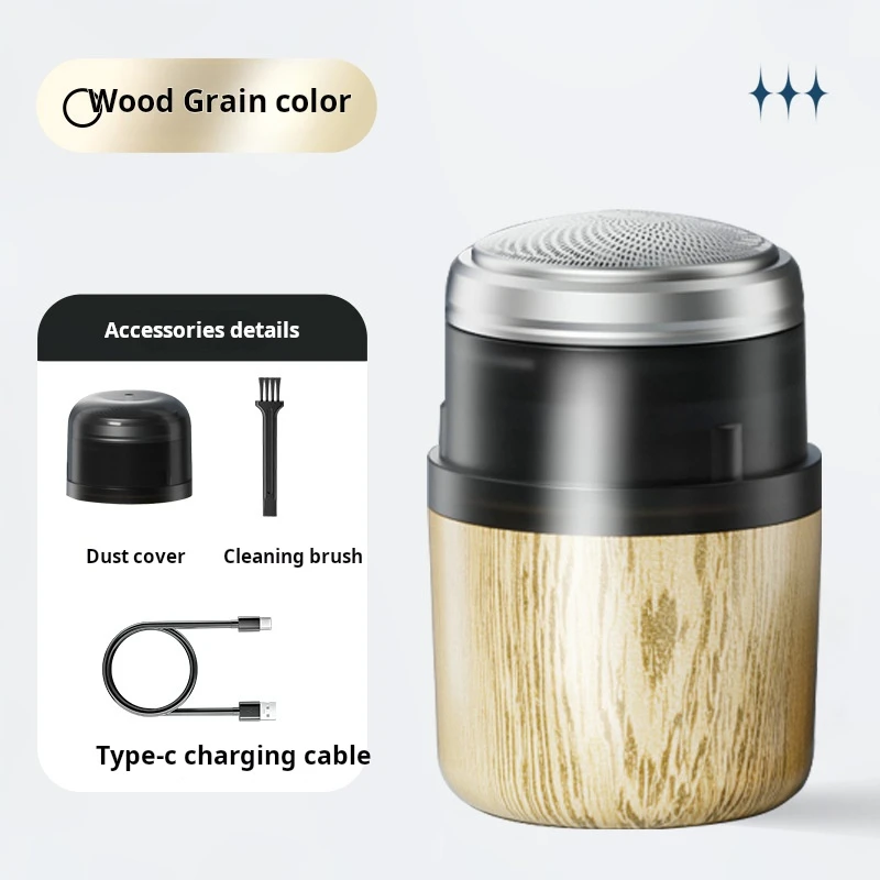 New electric mini shaver, portable household electric shaver, travel multi-functional washable small beard shaver men's