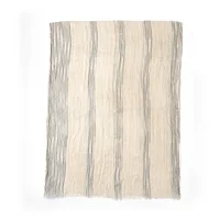 Cotton Linen Striped Men Scarves Autumn Winter Warm Neckerchief Pashmina Male Accessories Short Tassel Bufanda Shawl 3