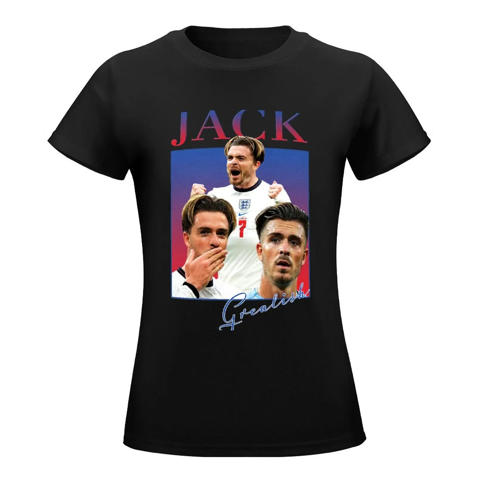 Jack-Grealish-Homage T-Shirt animal print shirt for girls Female clothing western t shirts for Women