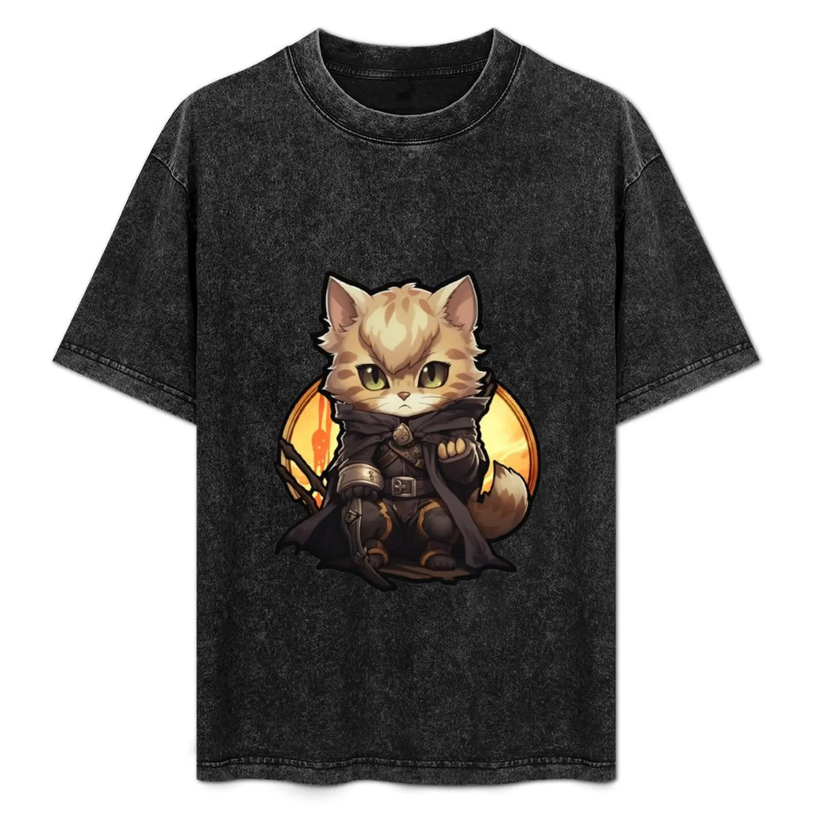 

D&D Tabaxi Rogue T-Shirt Clothing funny costumes heavyweights mens clothes