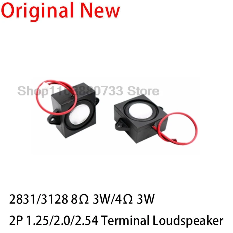 2831/3128 Speaker 4 Ohm 3 Watt 4R 3W Full Range Cavity Sound Speaker HIFI Speaker Accessories 8 ohm 3W ultra-thin speaker