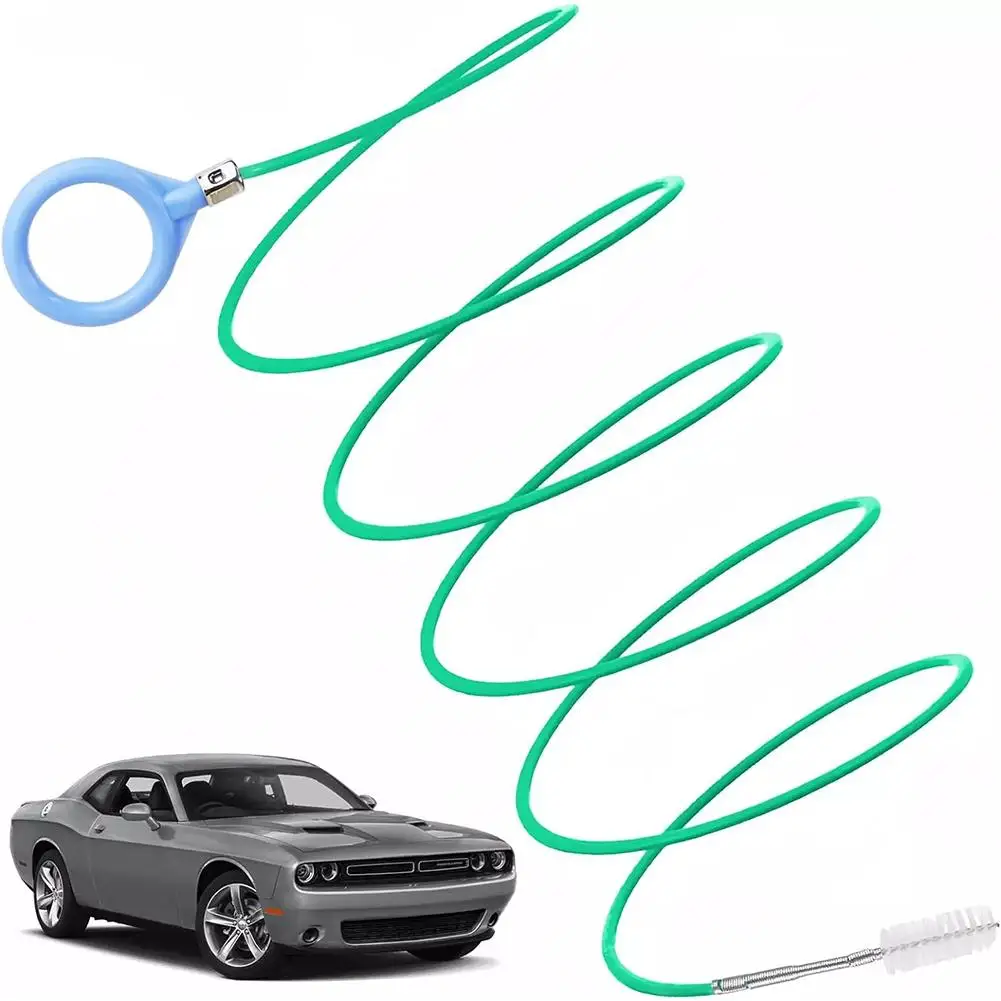 2-5m Car Drain Dredge Cleaning Scrub Brush Auto Sunroof Drain Cleaning Cleaning Brush Cleaner Tool Long Hoses Detailing A8F5