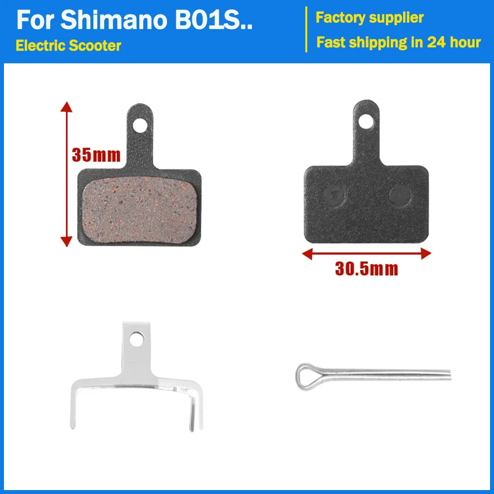 Brake Pads Resin for Shimano B01S for MTB Bike MT200 M315 Br-M485 M445 M446 M447 M395 M355 M575 M475 M416 M396 M525 M465 Parts