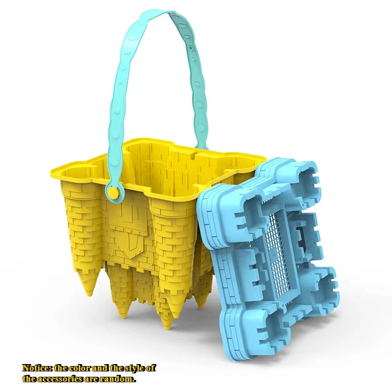 子供用のシャベルとサンドボックスのビーチセット,子供用の城のおもちゃセット,屋外の家族,楽しいギフト,夏