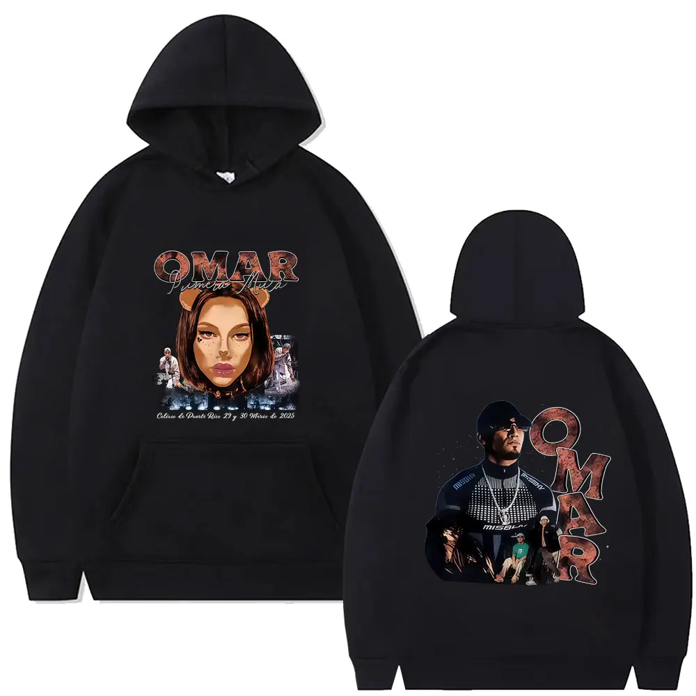 

Rapper Omar Courtz Primera Musa Hoodie Men Women Hip Hop Fashion Vintage Pullover Man Casual Oversized Fleece Hooded Sweatshirt