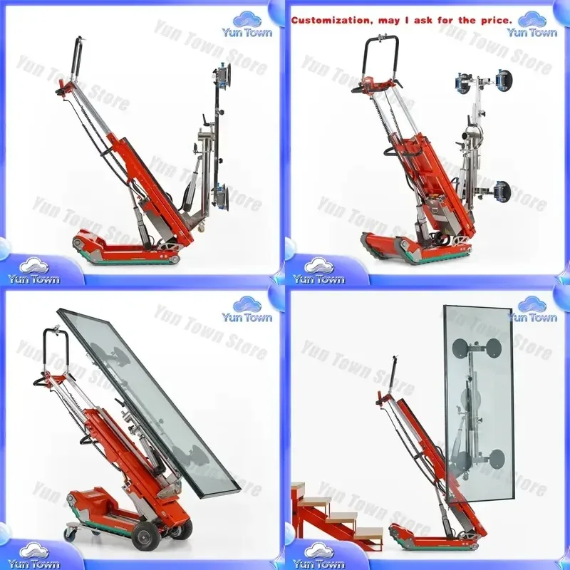 Elevador de Escaleras Skipper Lift GL para SKL-200-VET, Transportador de Paneles de Vidrio de 200 kg para Herramientas de Instalación de Vidrio