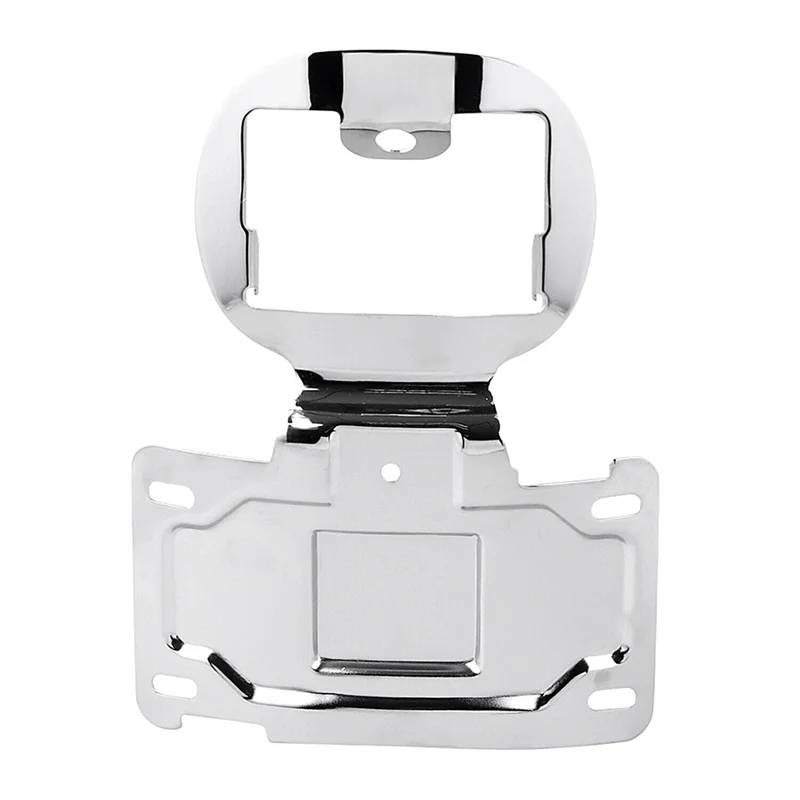 

Classic-1 Piece Chrome Motorcycle License Plate Relocator Bracket Chrome Silver Motorcycle Accessories For Road Glide Lim