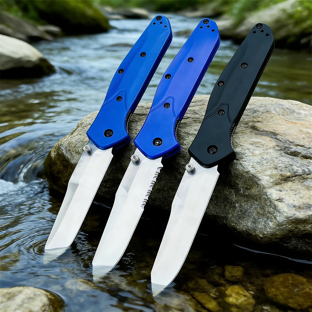 

Складной нож BM 940 – лезвие из стали D2, рукоятки из нейлонового волокна – компактный многофункциональный EDC-нож для кемпинга, походов и повседневного использования на природе