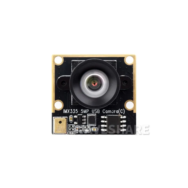 

IMX335 5MP USB Camera (C) 2K Video Recording Better Sensitivity In Low-Light Condition Wide Dynamic Range Distortion-Free