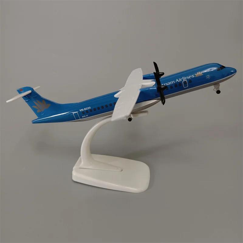 20cm Philippines CEBU PACIFIC AIR ATR Vietnam ATR Airlines Alloy Metal Diecast Airplane Model Plane Aircraft w Wheels Propellers