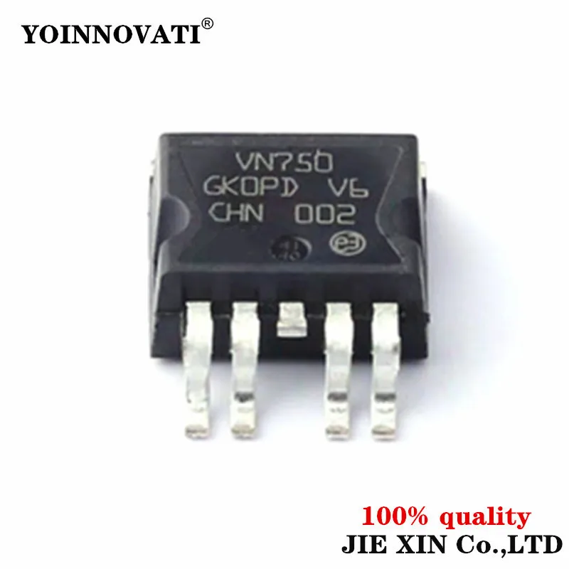 10PCS/LOT VN750B5 VN750 VN750-B513TR TO-263 High-side driver chip chip TO-263 6A/36V driver chip