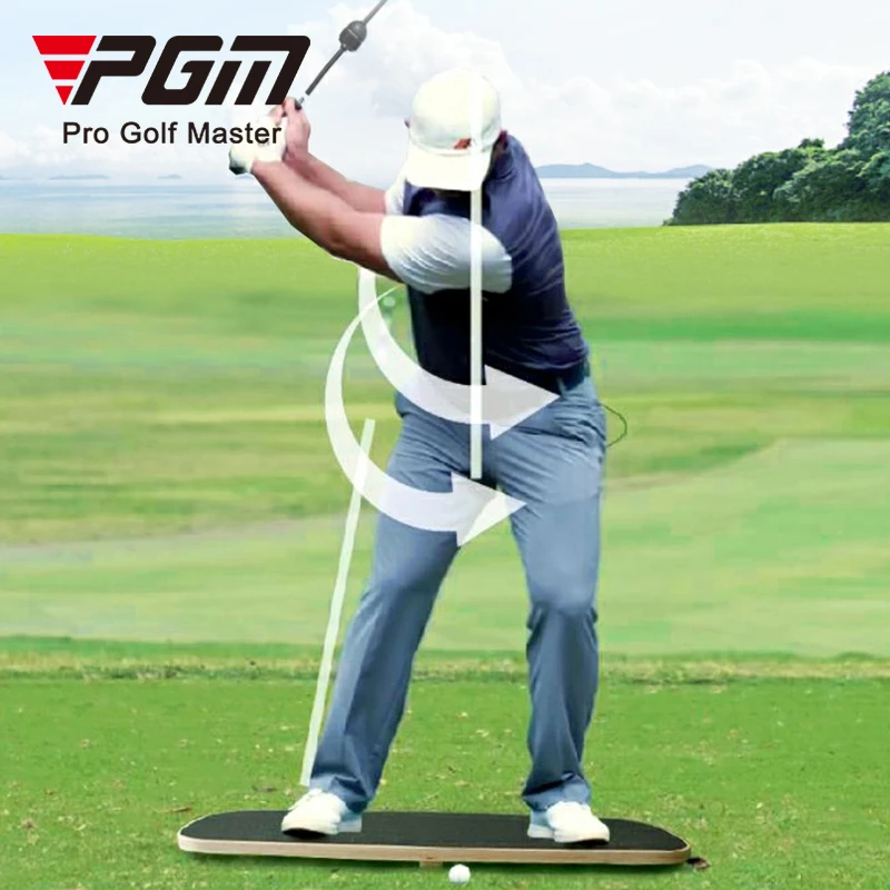 PGM Golf Center of Gravity Transfer Board Balance and stability prevent center of gravity reversal to improve swing speed