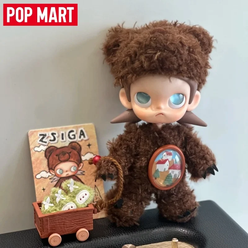 

POPMART Official Genuine Zsiga'S Desire 1/8 Action Figures And Trendy Toys Ornaments Plush Dolls Surprise Lovely Birthday Gift