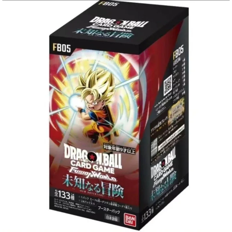 

Коллекционная карточная игра TCG Bandai Dragon Ball Super, японская версия - Unknown Adventure FB05 (24 упаковки) - в наличии, коллекционный подарок