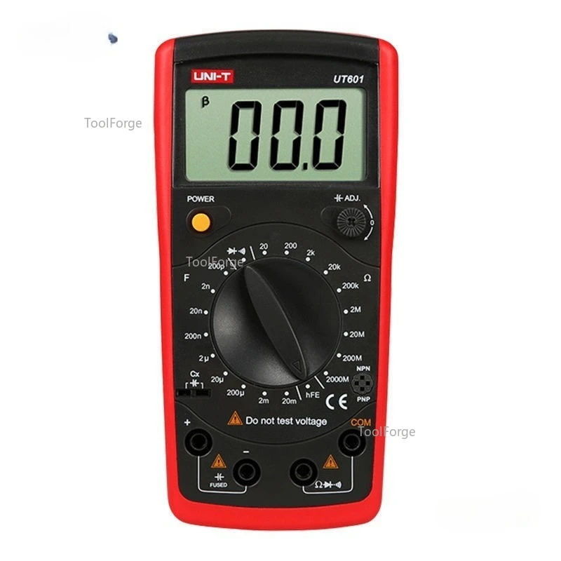 UT601Digital Multimeter Current Voltage Resistance Capacitance Frequency Temperature Tester