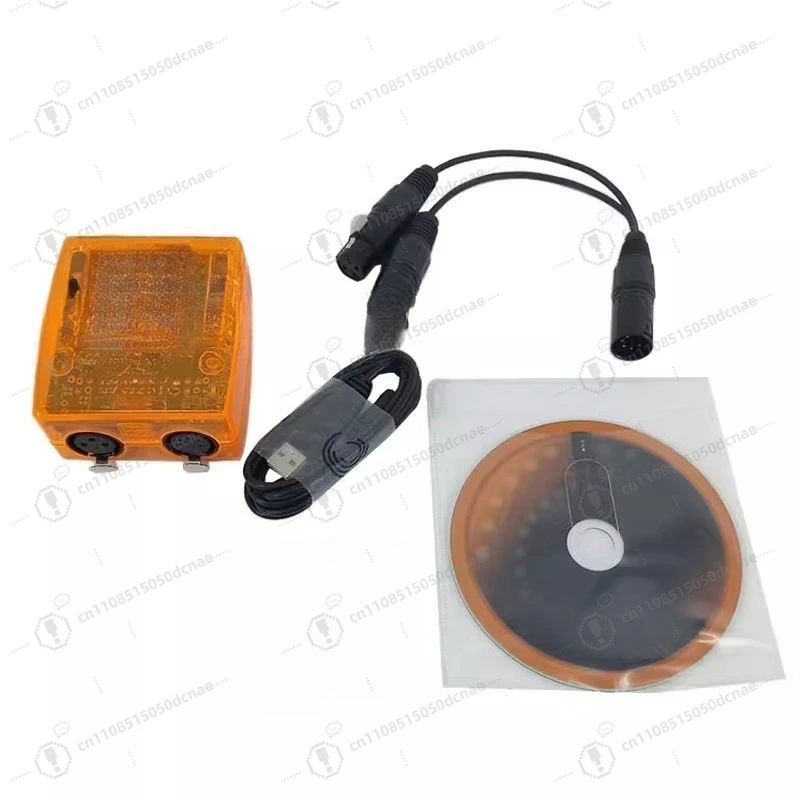 2FC USB DMX512 Stage Lighting Controller Interface for PC Suite 2 Software