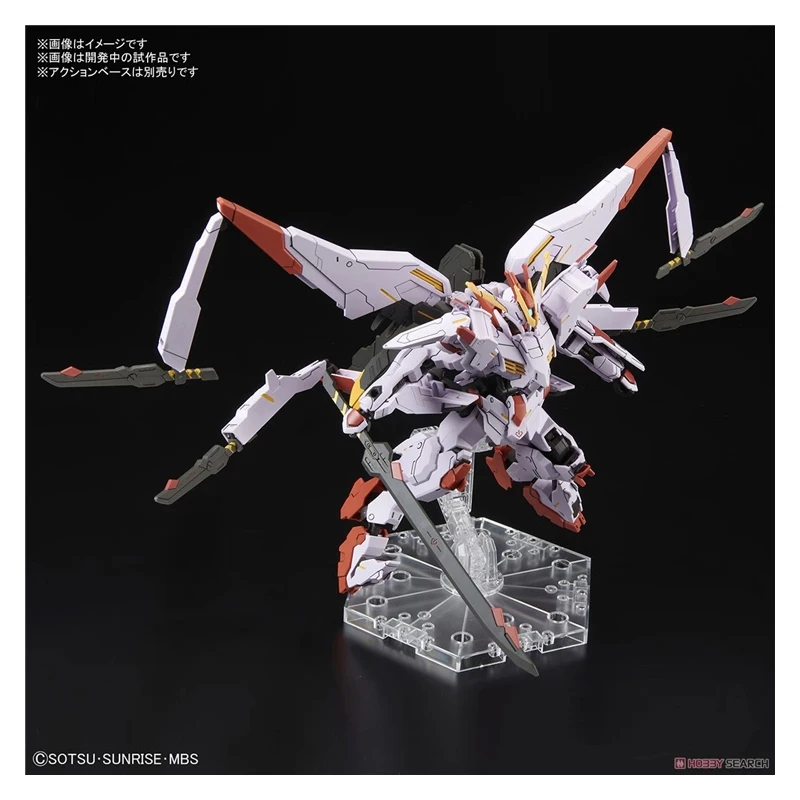 BandaiชุดสูทมือถือGundam Iron-Blooded Orphans Hg 1/144 Gundam Duan Baixingชุดประกอบชุดของขวัญของเล่นคอลเลกชันAction Figure