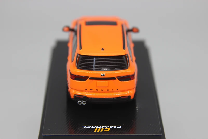 CM 1/64 Sequoia XK80 TRD Pro Legering Speelgoed Motorvoertuig Diecast Metaal Model Geschenken