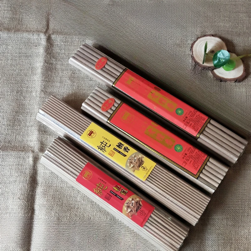 

1.5／2／3／4 Hours Pure Sandalwood Stick Home Interior／temple Buddhist Hall ／study／office Zen Meditation Guanyin Wealth God Incense