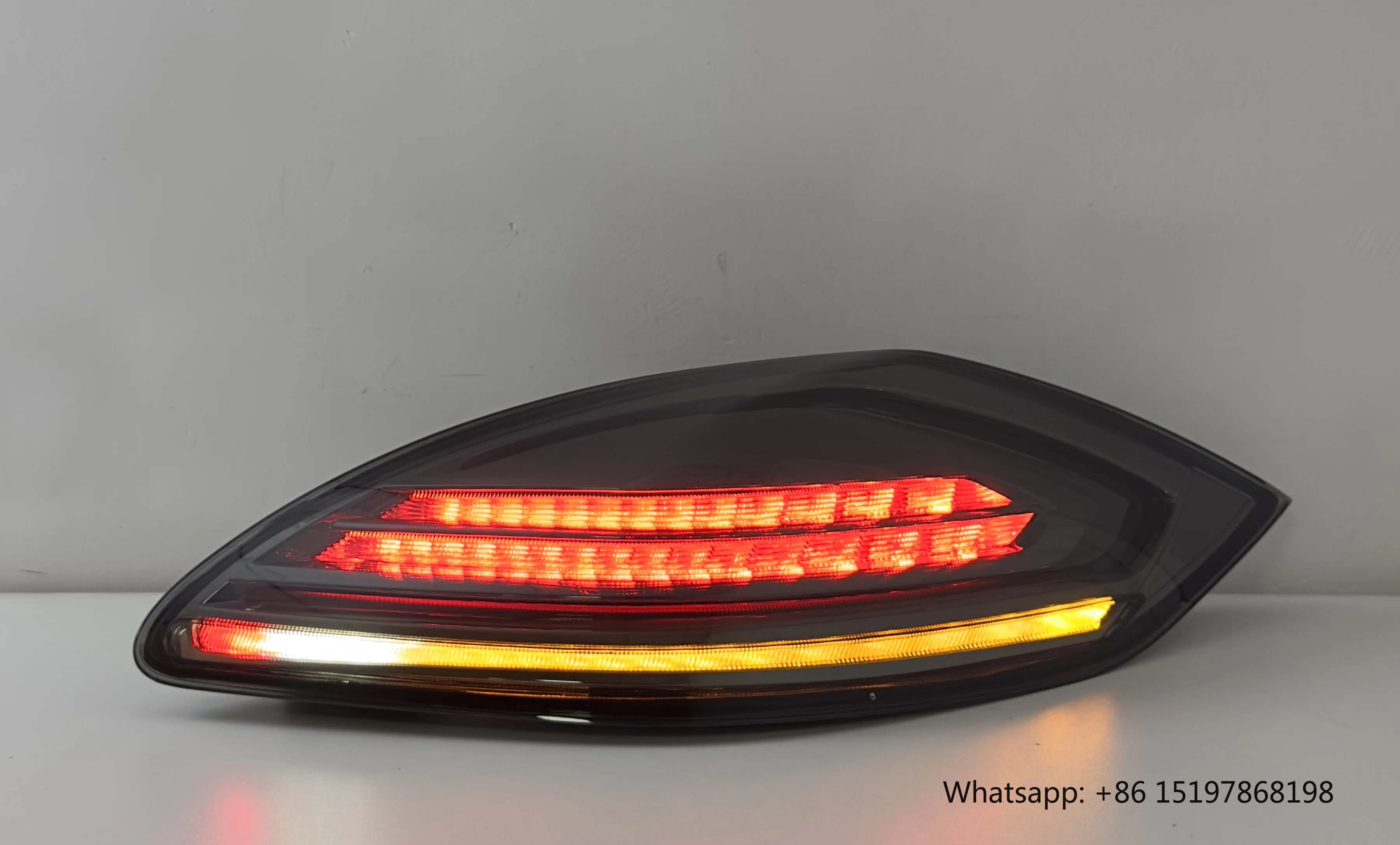 SJC for Porsche Panamera 970.1 Taillight Assembly 2010-2013 Modified LED Rear Lamp Car Accessories Plug and Play Lighting System