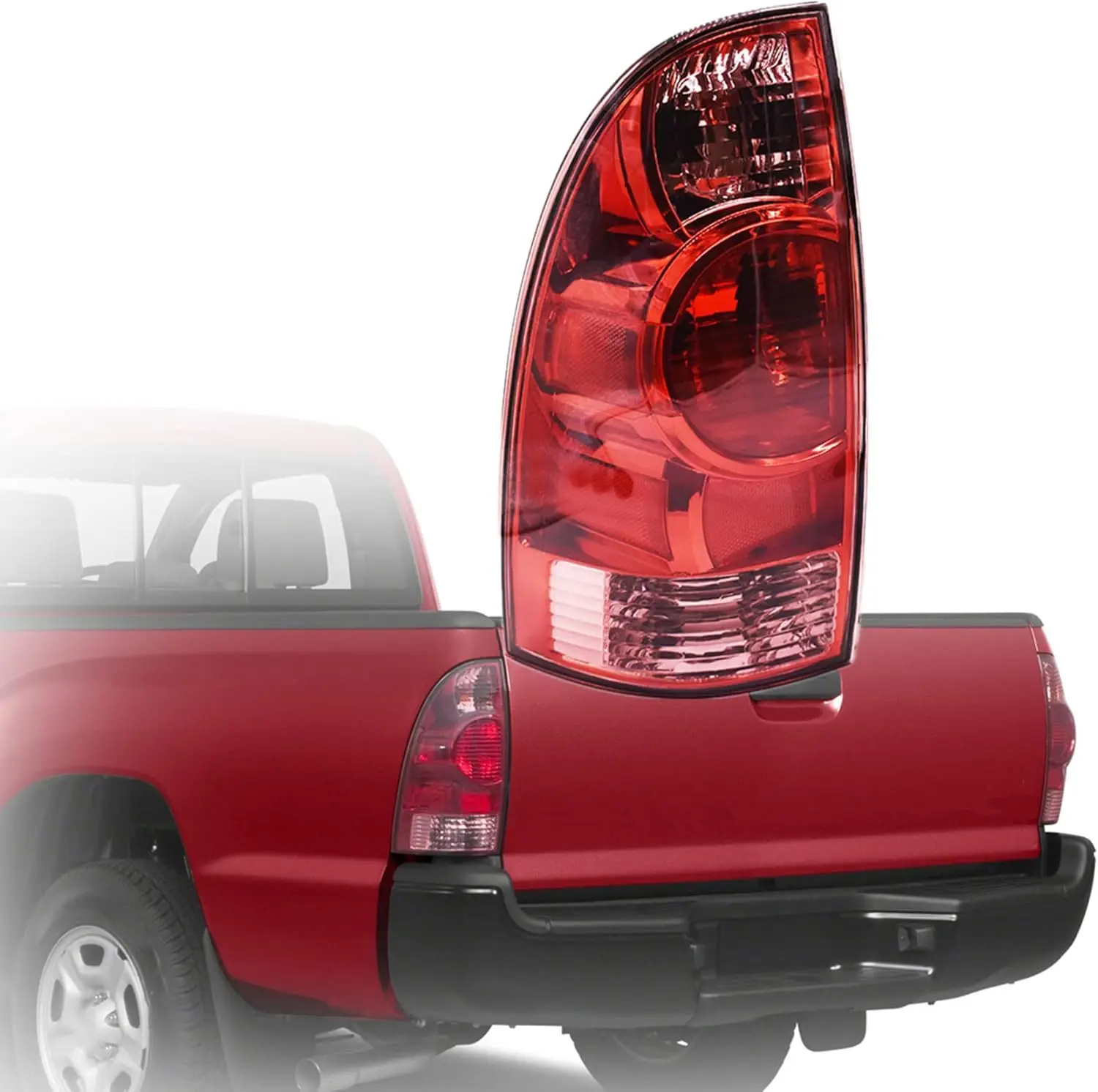 

Driver Side Rear Tail Light Brake Lamp LH Replacement for T-acoma 2005-2015