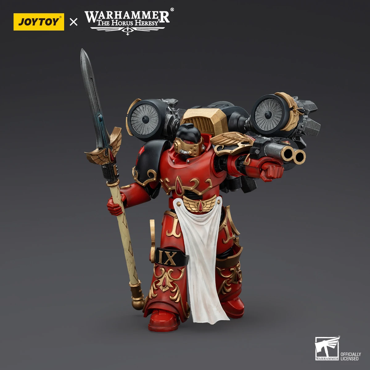 JOYTOY Warhammer The Horus Heresy Blood Angels Action Figure Dawnbreaker Cohort Joints Movable Figurine Collector Model Toy Gift