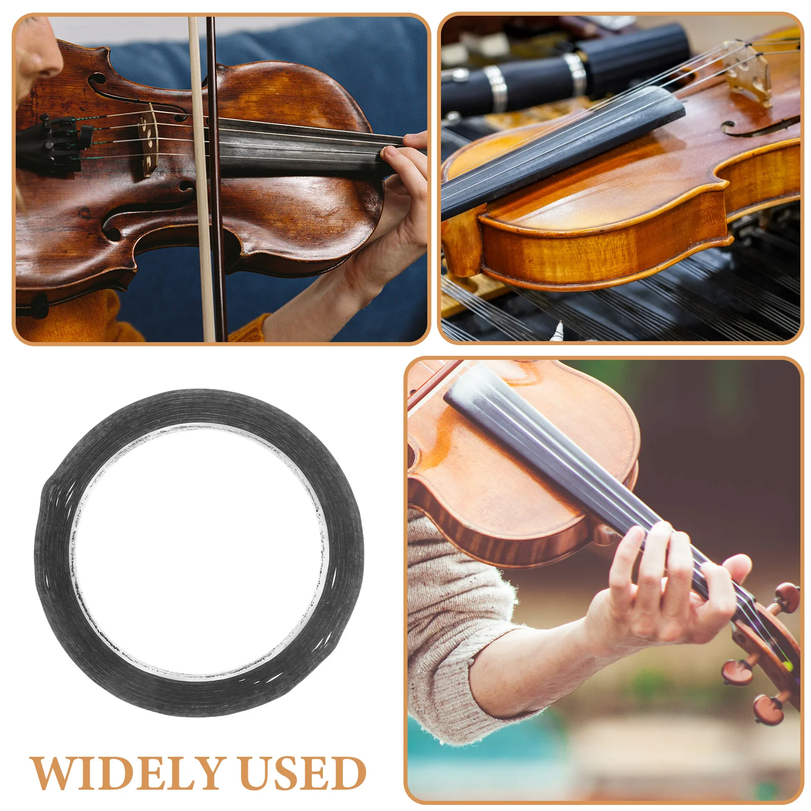 

5pcs Violin Finger Guide Stickers Learning Tool For Beginners Violin Practicing Decal Fretboard Position Labels Fiddle Supplies