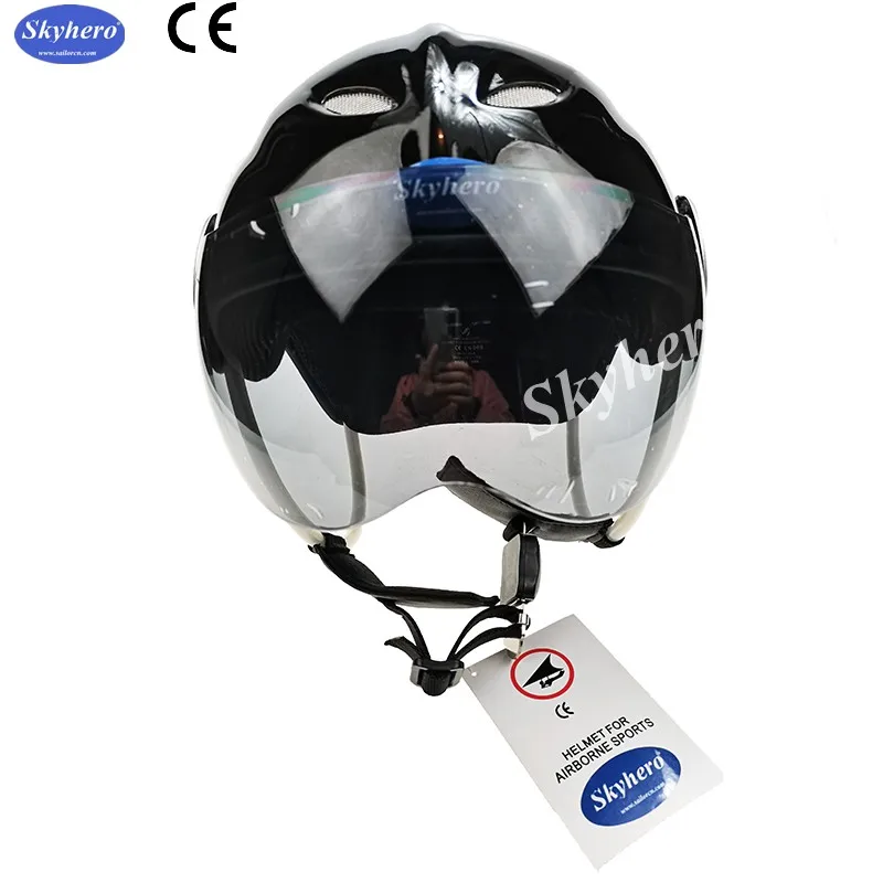 GD-K casco paramotore, solo casco con visiera senza auricolare