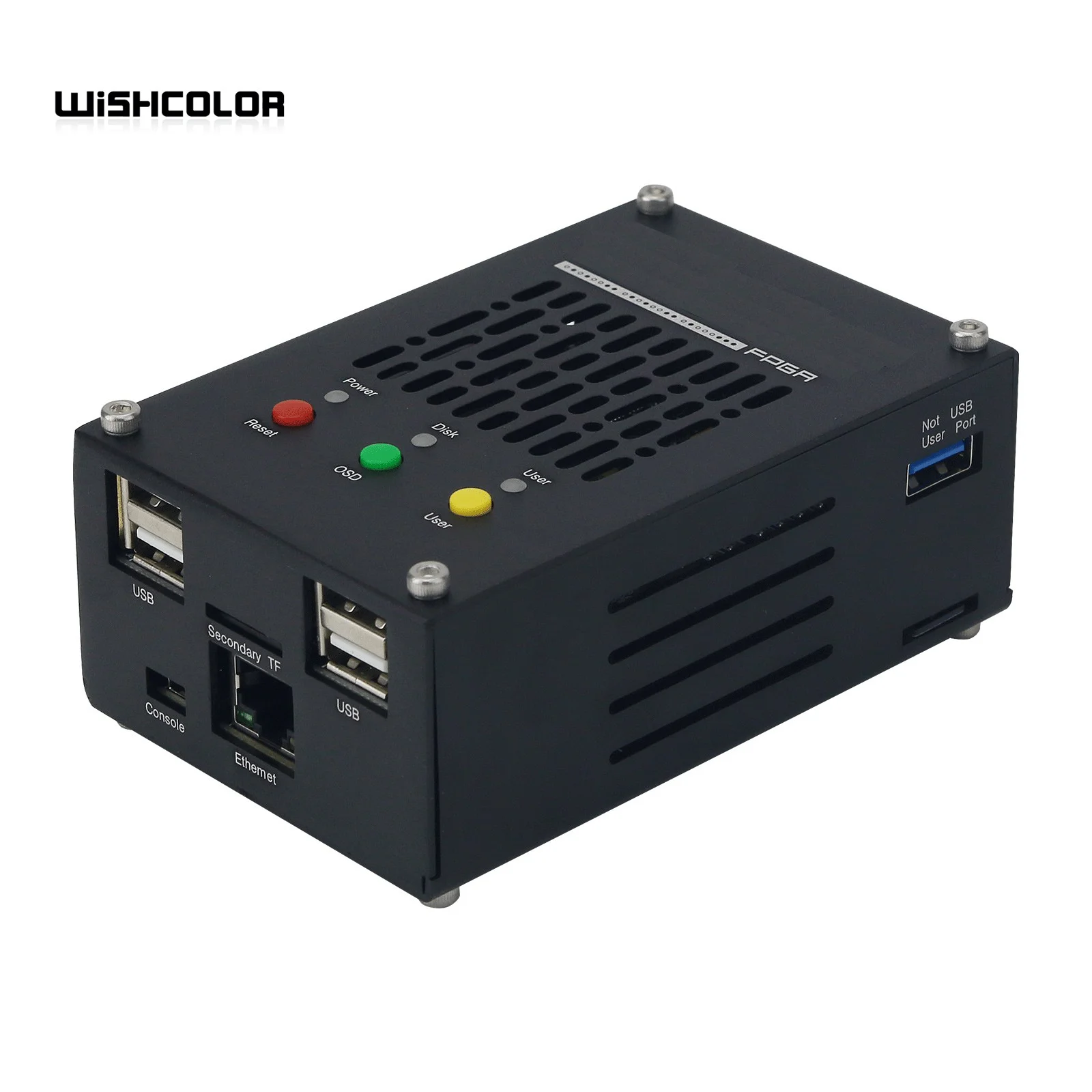 Hamgeek Mini Open-source-Mister Game Console Cyclone V SoC FPGA Development Board with 32GB TF Card for Retro Games