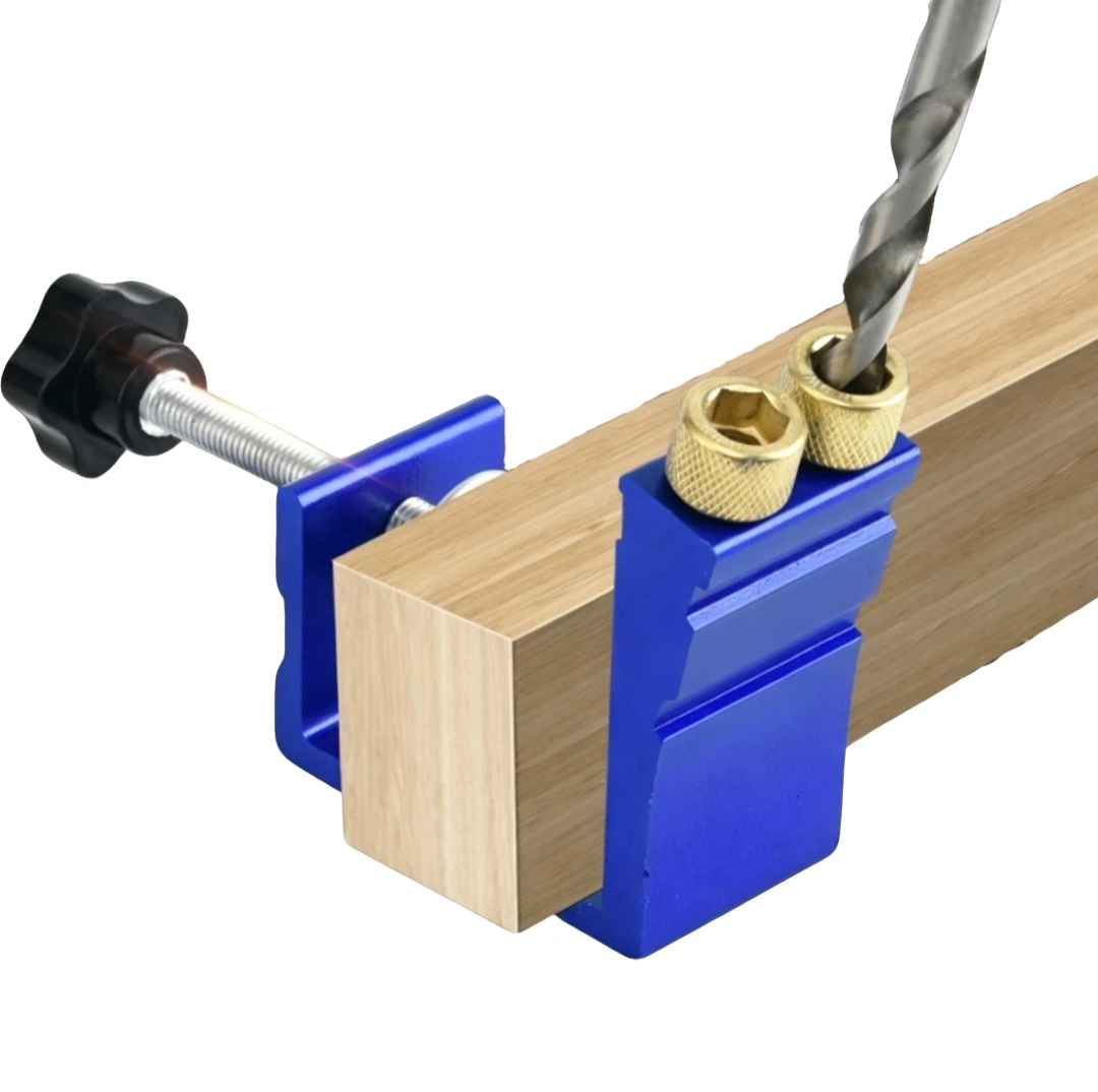 Adjustable Inclined Hole Locator Aluminum Alloy Hole Opener Stable Durable Drilling Positioning Fixture Portable Decoration Tool