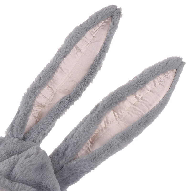 Cute Girl Hat Plush Rabbit Bunny Ears Hat Earflap Cap Head Warmer Photo Supplies