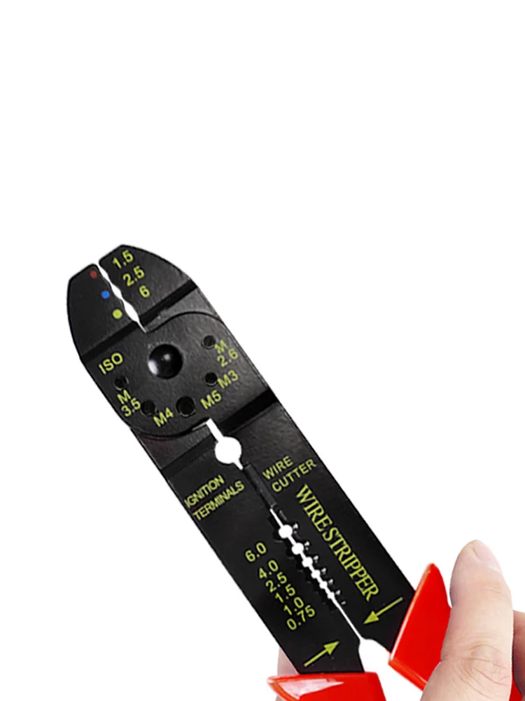 Multi functional terminal crimping pliers