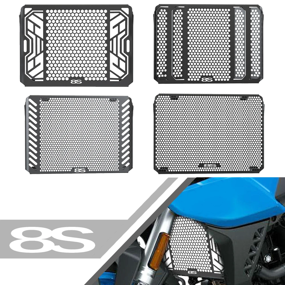 

2024 2025 New Motorcycle FOR SUZUKI GS*-8S GS*8S 2023 Radiator Guard accessories radiator grille guard fuel tank protector 8S