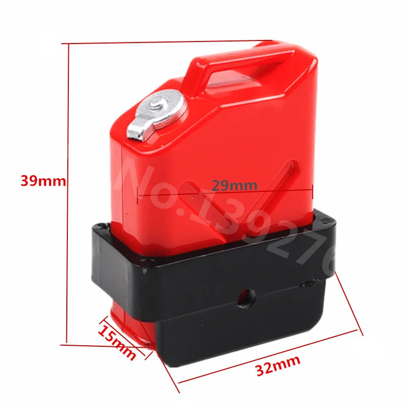 Oil Gasoline Fuel Tank Container Decoration Accessory For 1/10 Rock Crawler RC Cars AX10 Axial SCX10 RC4WD D90 CC01 TRX-4 TRX4