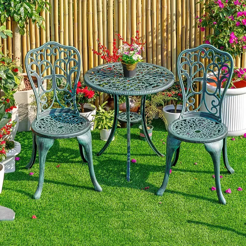 ^Round Coffee Garden Furniture Sets Mobile Restaurant Outdoor Study Modern Garden Furniture Sets Luxury Muebles Home Furniture