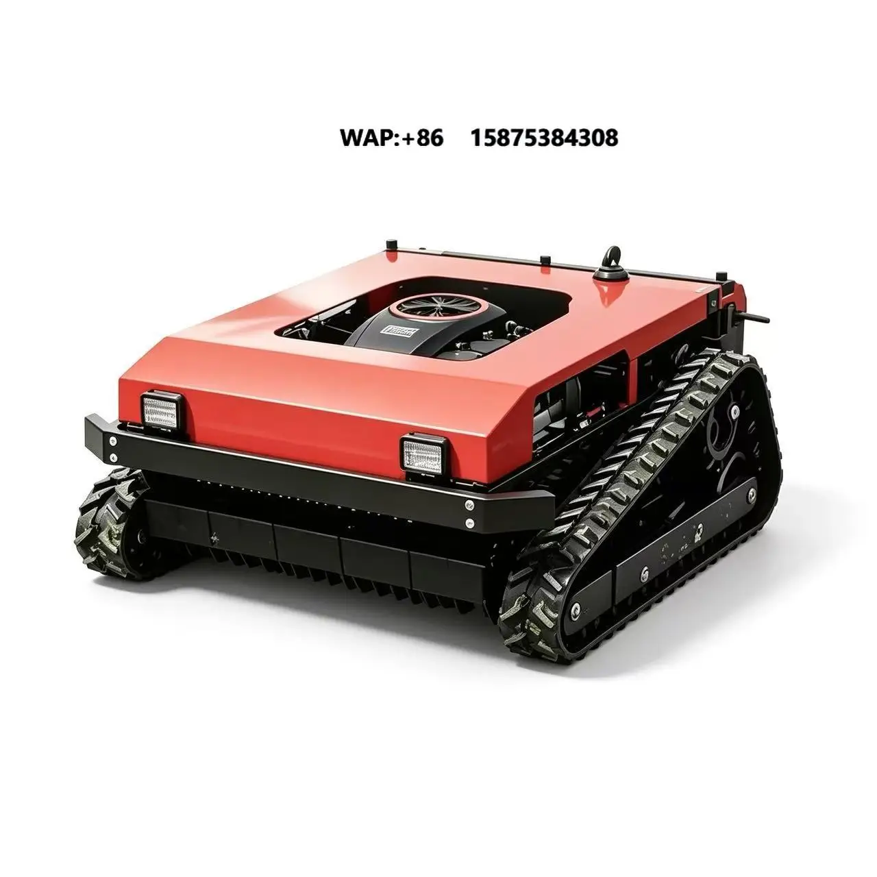 This Smart Remote-controlled Lawnmower Can Climb Steep Slopes at 45° and Is a Great Helper for Garden Weeding.
