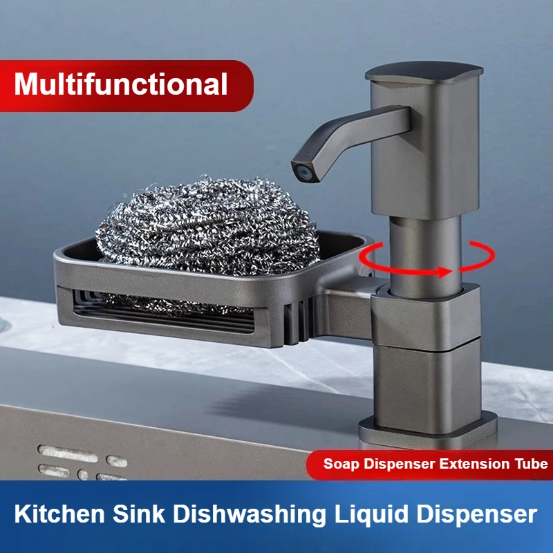 

Soap Dispenser Extension Tube Detergent Extension Tube Kitchen Sink Dishwashing Liquid Pusher Organizer Kitchen Accessories