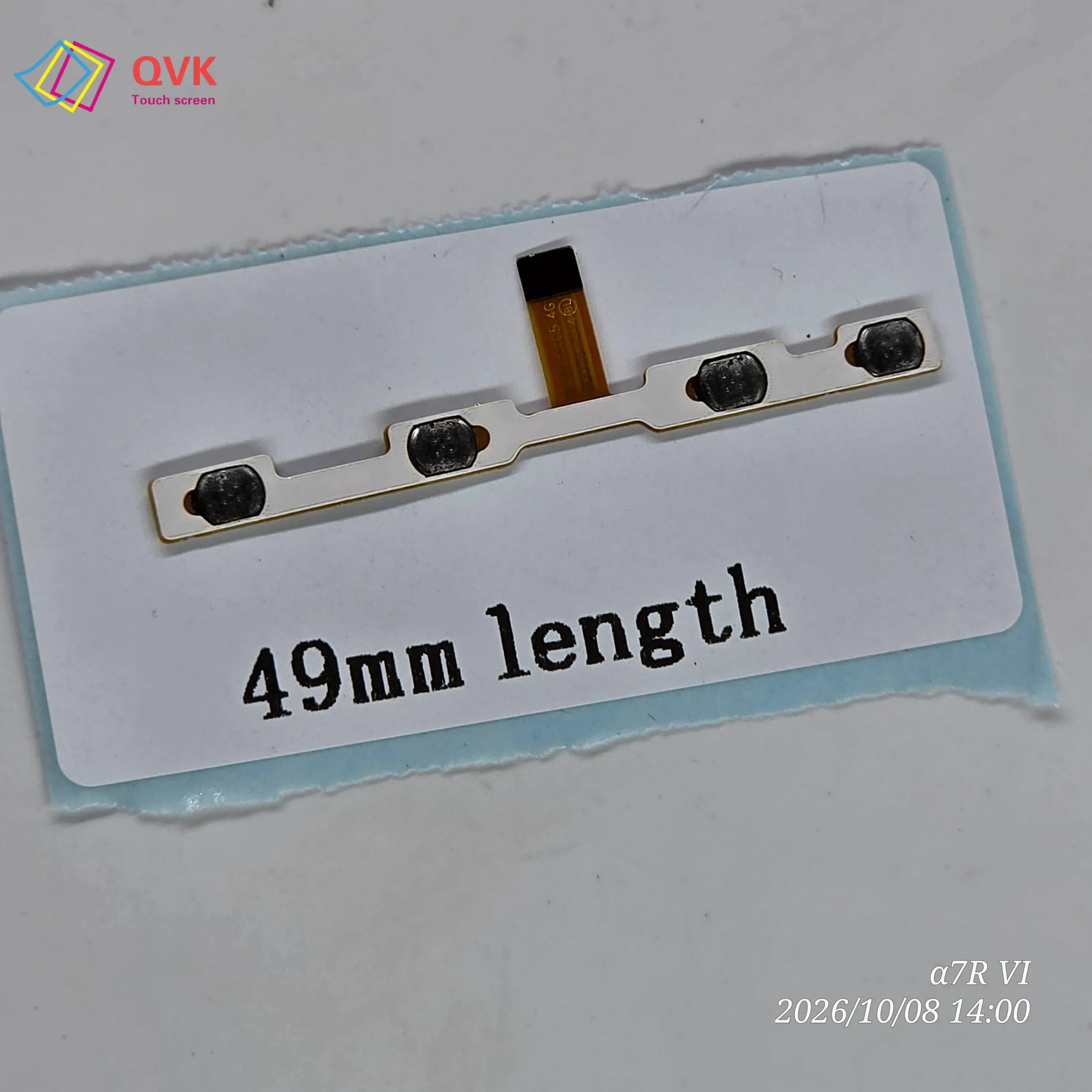 For S107 N105 4G BD026-054 Tablet Computer Volume Button Movie Switch Connector 49MM
