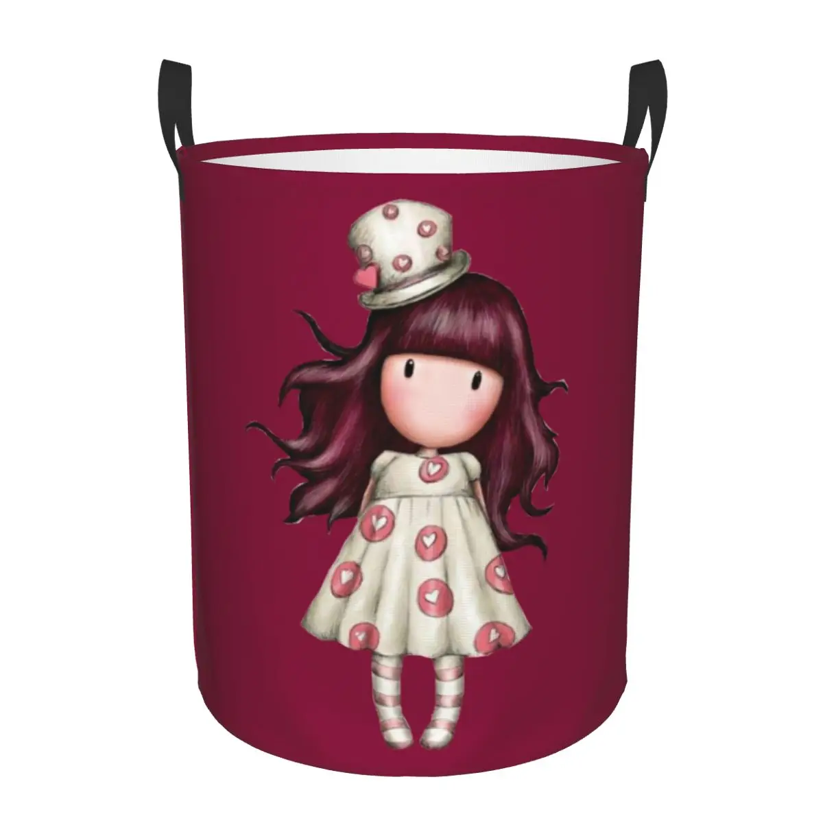 Gorjuss Santoro sombrero cestas de lavandería plegables ropa sucia organizador para el hogar bolsa grande impermeable para el hogar niños