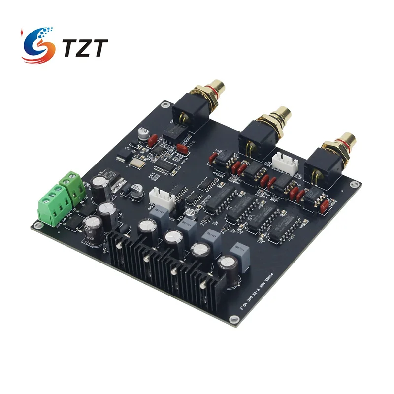 TZT-HIFI R2R DAC PCM61 4 병렬 차동 디자인, 비닐 스타일 디코더 보드
