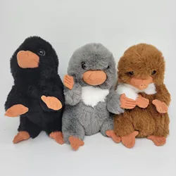Fantastic Beasts Baby Niffler Gray Ginger Black Plush Toys 6