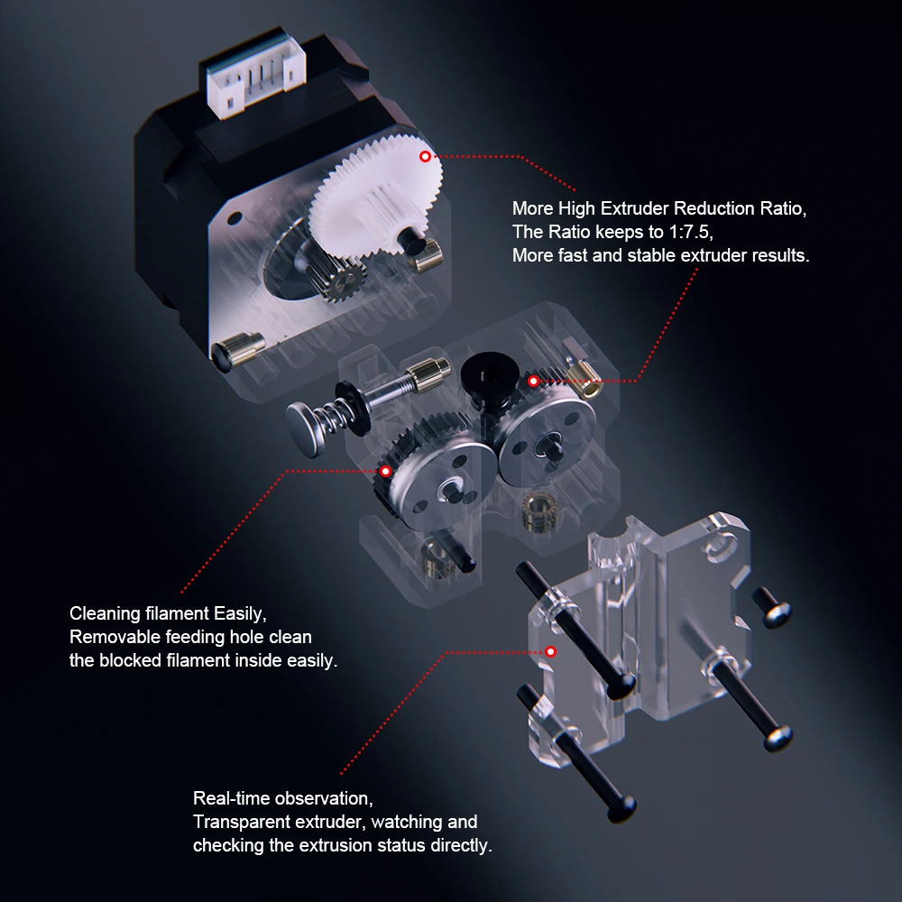 Flying Bear Ghost 6 High Precision Fast Multicolor Printing 3d Printer Direct Extruder Wifi-Connection Full Metal Machine